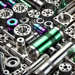 Anodised parts